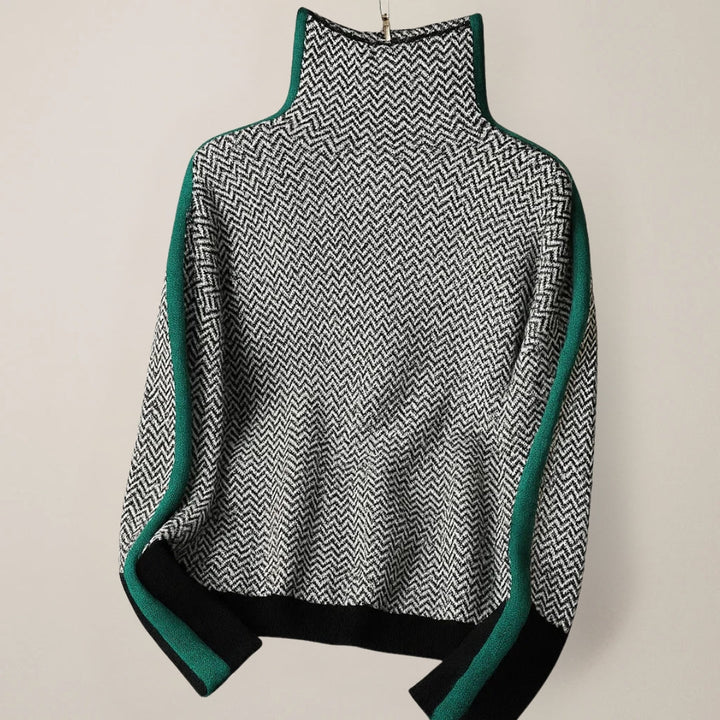 Martina | High Neck Pullover