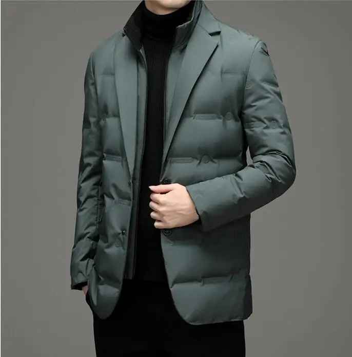 Carter | Suit Collar Down Jacket