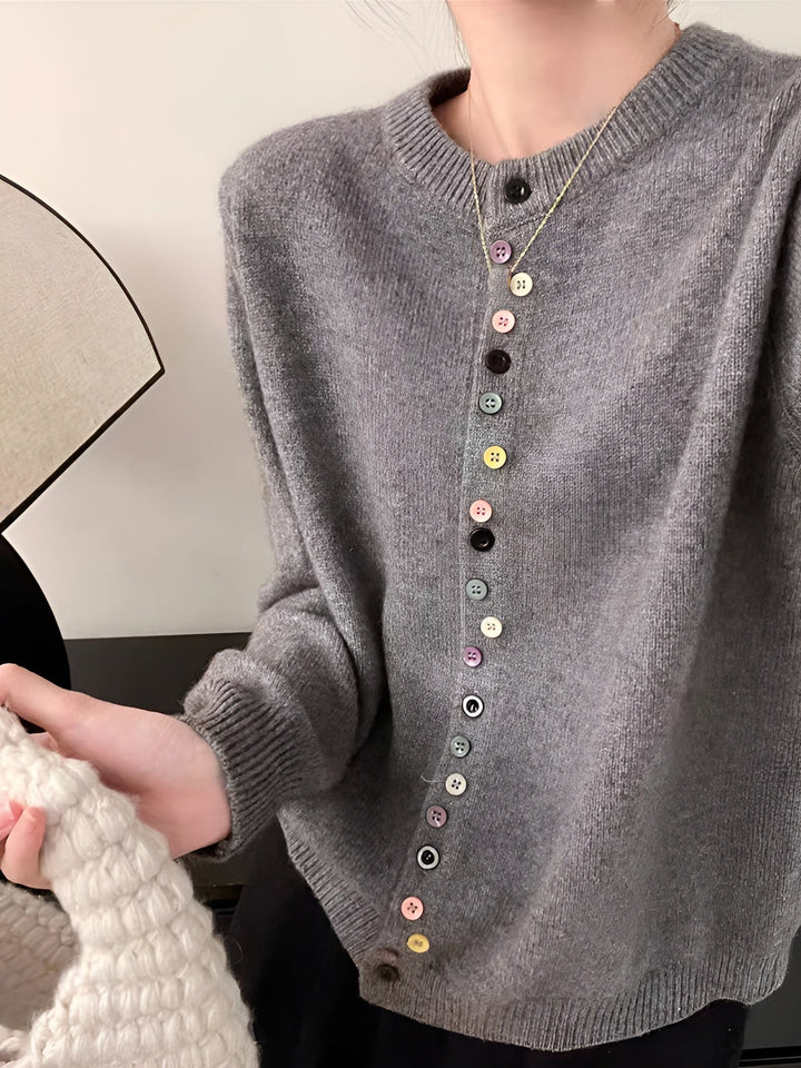 Elara | Cardigan med knapper