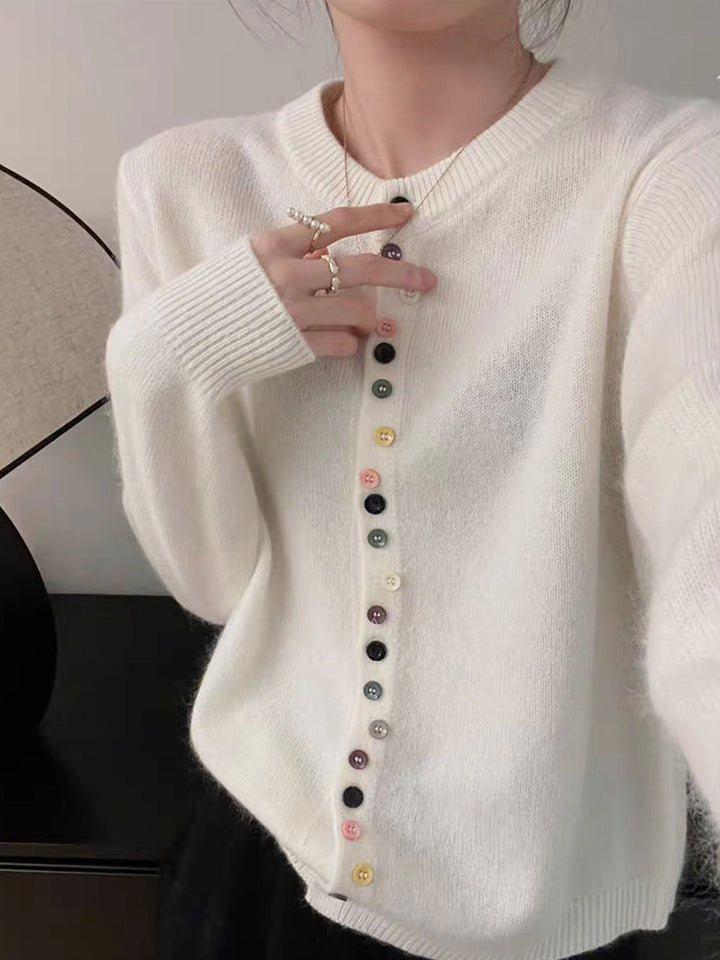 Elara | Cardigan med knapper