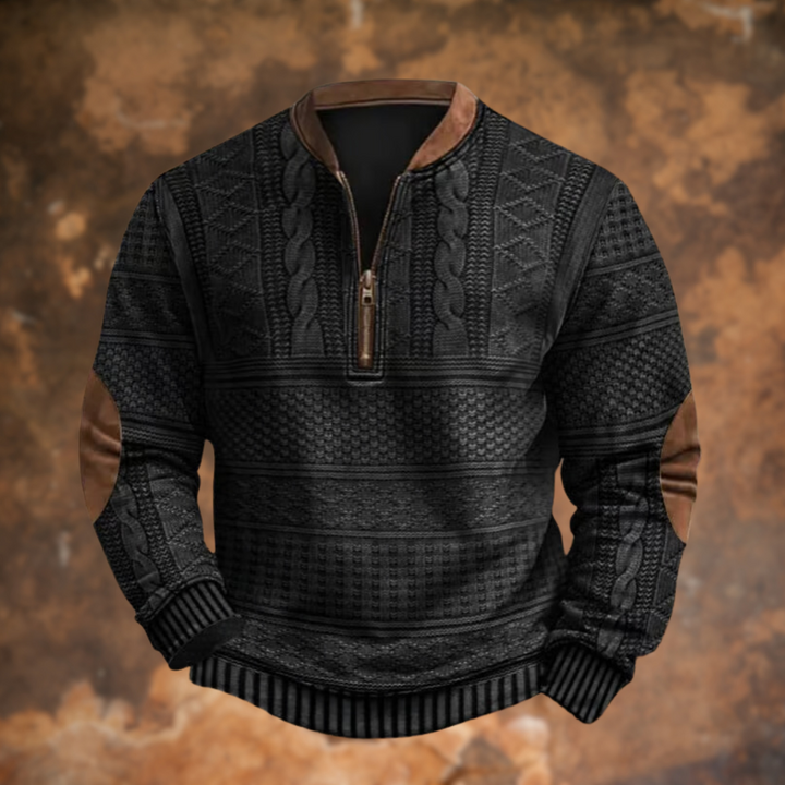 Anton | Knit Halfzip Sweater