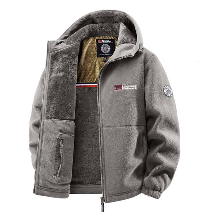 Windproof Fleece Winter Jacket