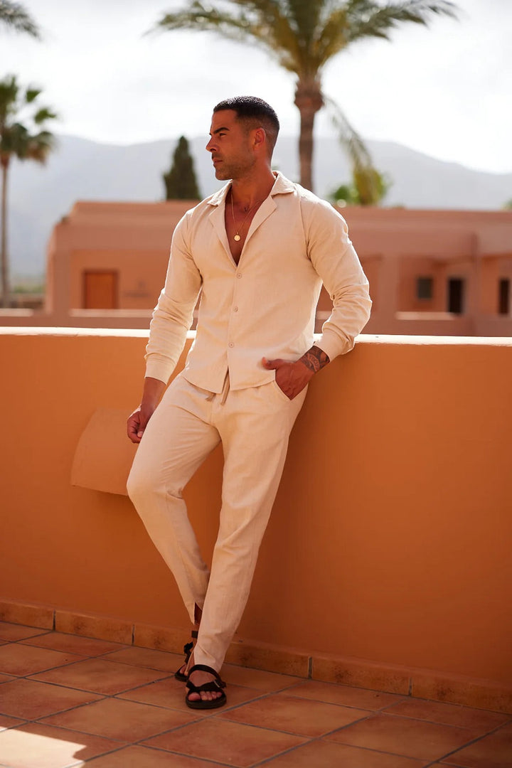 Evan - Premium Linen Set