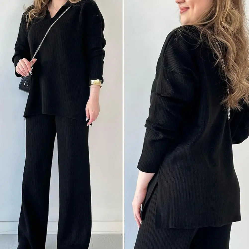 Gebreide Loungewear Set - 2-Delig