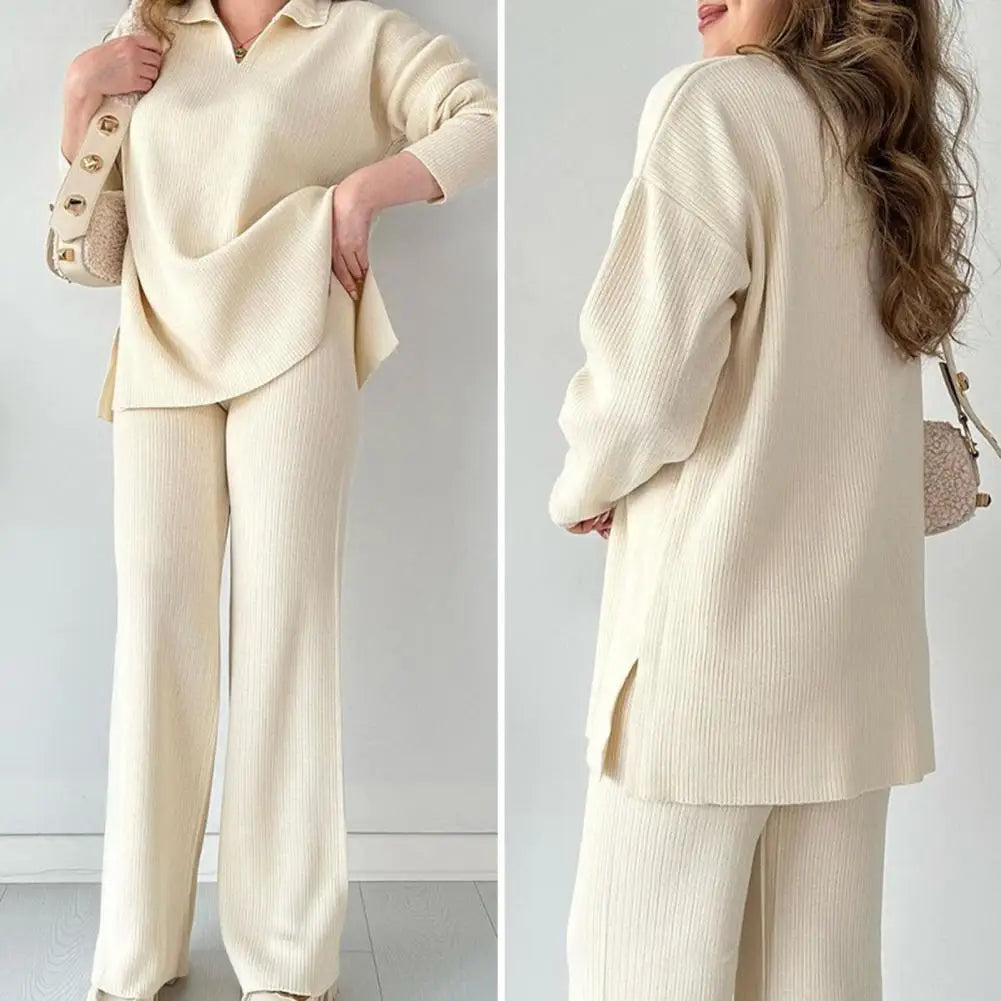 Gebreide Loungewear Set - 2-Delig