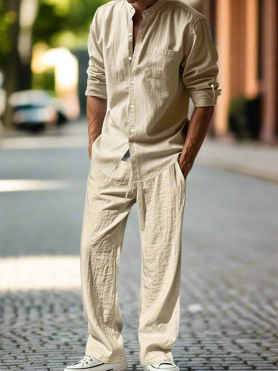 Owen | Casual Linen Set