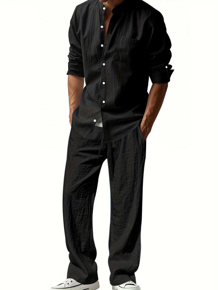 Owen - Casual Linen Set