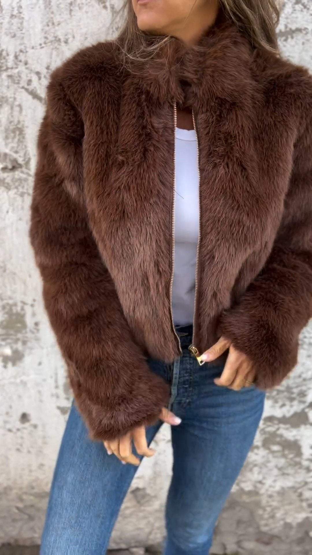 Valeria | Luxe bontjas