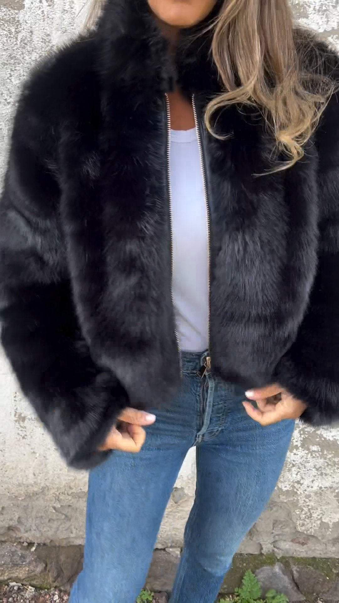 Valeria | Luxe bontjas
