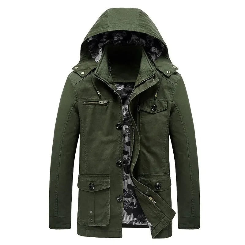 Elegant jacket with multiple pockets