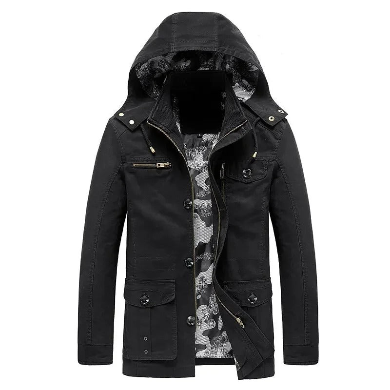 Elegant jacket with multiple pockets