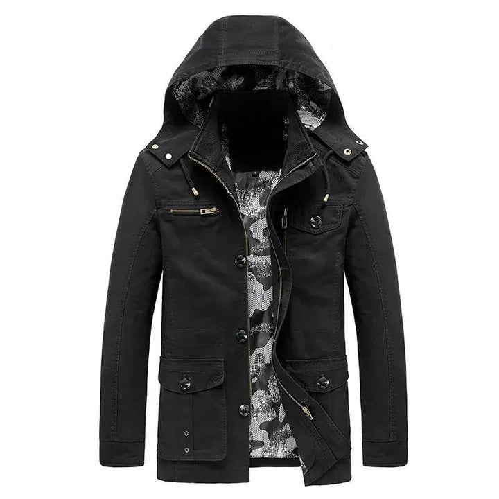 Elegant jacket with multiple pockets