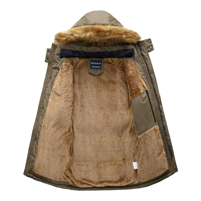 Elegant parka jacket